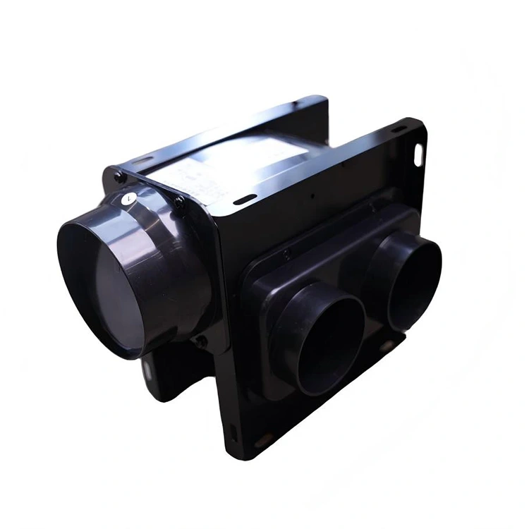 2 Inlaat 1 Uitlaat Gelijkstroomventilator met laag geluidsniveau