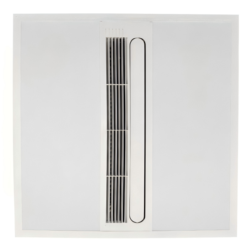 600x600 LED geïntegreerde plafondafzuigventilator