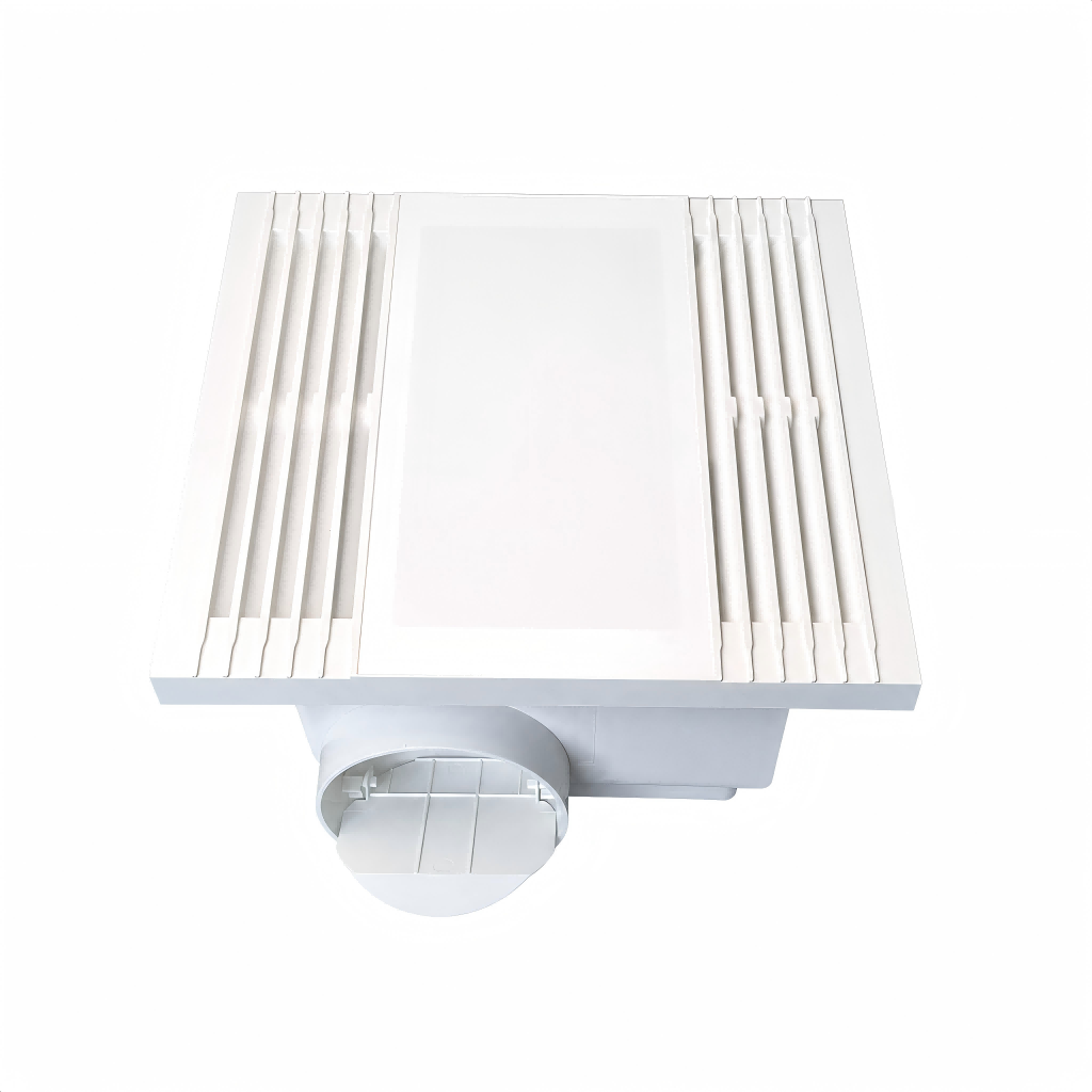 Plafondventilator met licht voor badkamer
