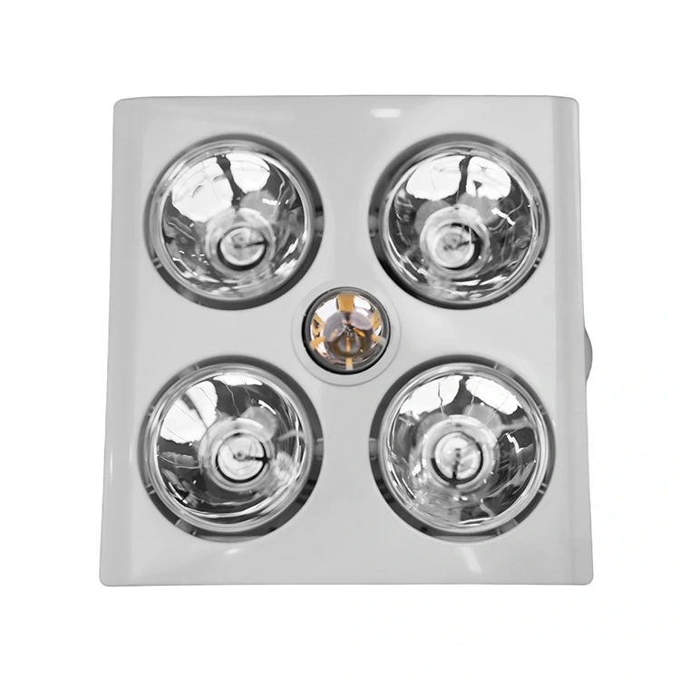 Infraroodstraler met 4 verwarmingslampen